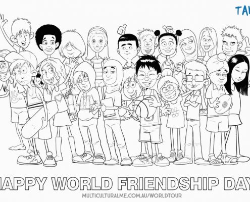World Tour Friendship Colouring Page_low res