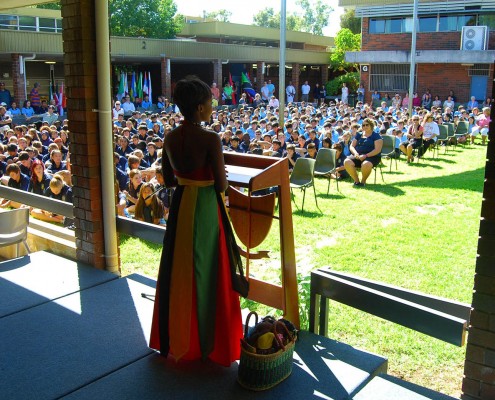 Harmony Day Taku School Talks Australia